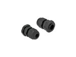 DELOCK Kabelverschraubung PG7 10 Stück schwarz