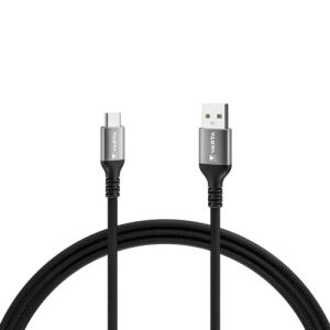 Varta 57935 USB Kabel 2 m USB A USB C 5 Gbit/s 60 W Schwarz, Grau