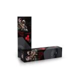 Gembird MP-GAME-M Mauspad Gaming-Mauspad Schwarz