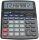 Olympia 2504 Taschenrechner Desktop Finanzrechner Schwarz, Blau, Grau
