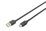 Digitus USB-C Anschlusskabel, USB-A - USB-C
