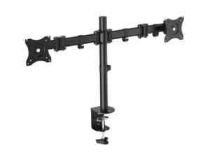 Equip 13"-27" Bewegliche Dual Monitor/LCD-Tischhalterung