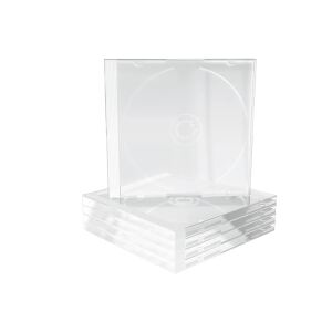 MediaRange BOX24 CD-Hülle Schmuckschatulle 1 Disks Transparent