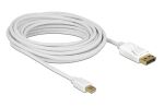 DELOCK Displayport Kabel mini DP -> DP StSt 7.00m...