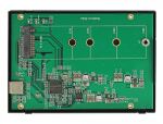 DELOCK externes Gehäuse 2.5" M.2 NVMe PCIe SSD USB3.1 TypC
