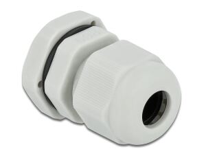 DELOCK Kabelverschraubung PG9 10 Stück grau