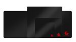 Gembird MP-GAME-L Mauspad Gaming-Mauspad Schwarz