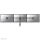 Neomounts FPMA-D550D3BLACK Monitorarm 10-27"