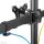 Neomounts FPMA-D550D3BLACK Monitorarm 10-27"