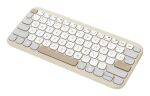 ASUS Marshmallow Keyboard KW100 Tastatur Haus Bluetooth QWERTZ Deutsch Beige, Grau, Weiß