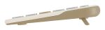ASUS Marshmallow Keyboard KW100 Tastatur Haus Bluetooth QWERTZ Deutsch Beige, Grau, Weiß
