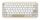 ASUS Marshmallow Keyboard KW100 Tastatur Haus Bluetooth QWERTZ Deutsch Beige, Grau, Weiß