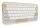 ASUS Marshmallow Keyboard KW100 Tastatur Haus Bluetooth QWERTZ Deutsch Beige, Grau, Weiß