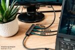 Alcasa HUB-C002A Schnittstellen-Hub USB Typ-C 5000 Mbit/s Anthrazit
