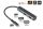 Alcasa HUB-C002A Schnittstellen-Hub USB Typ-C 5000 Mbit/s Anthrazit
