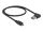 DeLOCK 0.5m, USB2.0-A/USB2.0 Micro-B USB Kabel 0,5 m USB A Micro-USB B 0,48 Gbit/s Schwarz