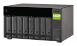 QNAP TL-D800C Speicherlaufwerksgehäuse HDD / SSD-Gehäuse Schwarz, Grau 2.5/3.5"