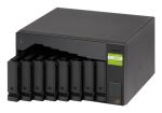QNAP TL-D800C Speicherlaufwerksgehäuse HDD / SSD-Gehäuse Schwarz, Grau 2.5/3.5"