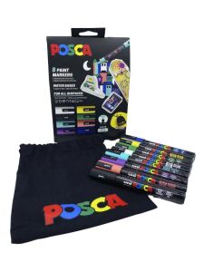 POSCA Marker UNI PC-5M 8er Aktionsset