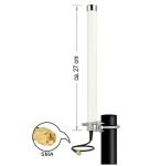 DELOCK LTE-Antenne SMA 6,0-8,0dBi starr outdoor Masthalte