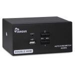 Inter-Tech AS-22HA HDMI Tastatur/Video/Maus (KVM)-Switch...