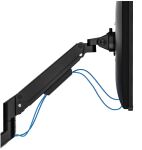 Neomounts DS70-250BL1 Monitorarm 17-35" - Gasfeder - Topfix - 180°-Stopp