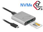DeLOCK USB Type-C Card Reader im Aluminium Gehäuse...