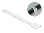 DELOCK Klett-Kabelbinder L 150 x B 12 mm weiß 10...