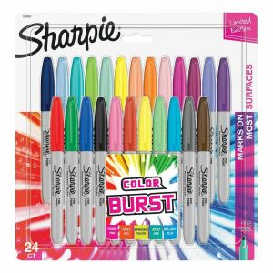 Sharpie Fine Marker 24 Stück(e) Feine Spitze Mehrfarbig