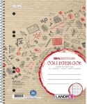 LANDRE Collegeblock Recycling A5 Abriss 80 Blatt 70 g/qm
