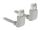 DELOCK Netzwerkkabel RJ45 Cat.6A S/FTP oben/oben gew. 1m