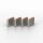 Lindy 40440 Schnittstellenblockierung USB Typ-C Orange Acrylnitril-Butadien-Styrol (ABS) 10 Stück(e)