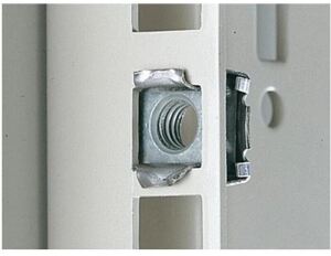 Rittal Käfigmuttern EL M6 0,8-2mm mit Kontaktierung 50 Stück