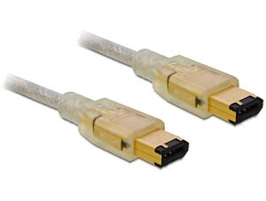 DeLOCK FireWire A/A, 3.0m 3 m Grau