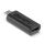 Lindy 41903 Kabeladapter USB Type C USB Type Micro-B Schwarz