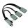 LogiLink UA0361 Schnittstellen-Hub USB 3.2 Gen 1 (3.1 Gen 1) Type-C 5000 Mbit/s Silber