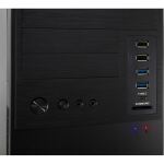 Inter-Tech IT-6865 Micro Tower Schwarz