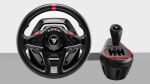 Thrustmaster T128 Shifter Pack Schwarz USB Lenkrad + Pedale + Schalthebel Analog / Digital PC, Xbox One, Xbox One S, Xbox One X, Xbox Series S, Xbox Series X
