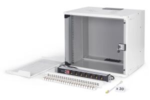 Digitus Netzwerk-Set SOHO Pro, 483 mm (19") - 9HE, 540 x 400 mm (B x T)
