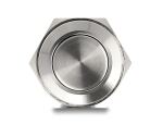 DELOCK Drucktaster zum Einbau 16 mm 2 x Schraubklemme hoch