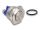 DELOCK Drucktaster zum Einbau 16 mm 2 x Schraubklemme hoch