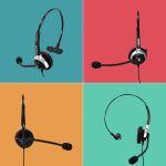 GEQUDIO WA9004 Kopfhörer & Headset Kabelgebunden Kopfband Büro/Callcenter Schwarz