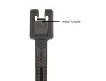 DELOCK KBI selbstschneidend L370 x B 4,8 mm 50 Stück schwaz