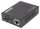Intellinet Gigabit PoE+ Medienkonverter, 1000Base-T RJ45-Port auf SFP-Port, PoE+ Injektor