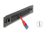 DELOCK 10" Kabelmanagement Bürstenleiste 1 HE...
