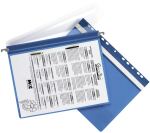 Durable 2561-06 Hängeordner Kunststoff A4 Blau, Transparent 1 Stück(e)