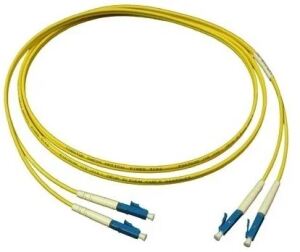 Alcasa LW-903LC InfiniBand/Glasfaserkabel 3 m 2x LC Gelb
