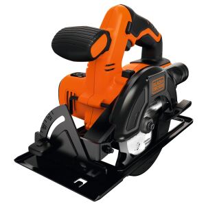 Black & Decker BDCCS18N-XJ Tragbare Kreissägemaschine 14 cm Schwarz, Rot 3700 RPM