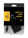 Gembird A-CM-HDMIF-01 USB-Grafikadapter 3840 x 2160 Pixel Schwarz