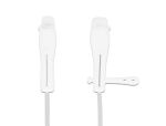 DeLOCK Staubschutz für USB Type-C Stecker und Apple Lightning Stecker Set 2 Stück weiß